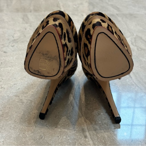 Charlotte Olympia Leopard Print Platform Heels - Picture 5 of 5